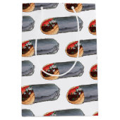 Grieks Gyro Pita Vlees Sandwich Mediterranean Food Medium Cadeauzakje (Voorkant)