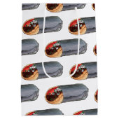 Grieks Gyro Pita Vlees Sandwich Mediterranean Food Medium Cadeauzakje (Achterkant)