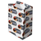 Grieks Gyro Pita Vlees Sandwich Mediterranean Food Medium Cadeauzakje (Achterkant Gekanteld)