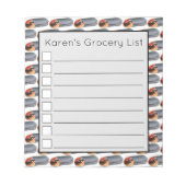 Grieks Gyro Pita Vlees Sandwich Mediterranean Food Notitieblok (Voorkant)