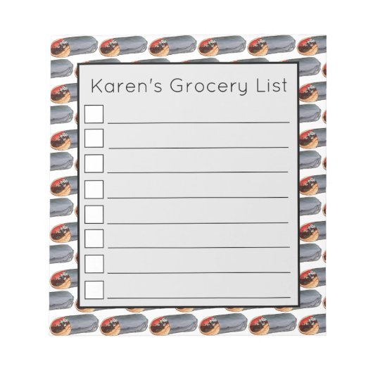 Grieks Gyro Pita Vlees Sandwich Mediterranean Food Notitieblok (Voorkant)