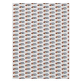 Grieks Gyro Pita Vlees Sandwich Mediterranean Food Tafelkleed (Voorkant)