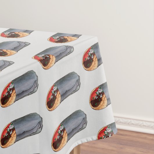 Grieks Gyro Pita Vlees Sandwich Mediterranean Food Tafelkleed (Voorbeeld)