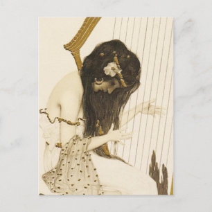 Grieks Harpist Briefkaart