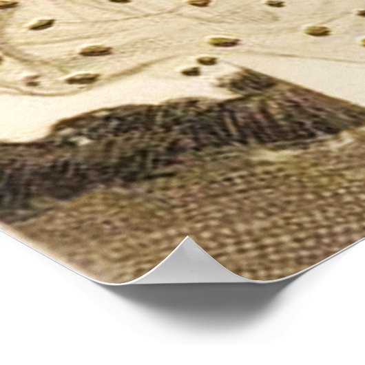  Grieks Harpist Poster (Hoek)