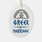 Grieks huwelijk keramisch ornament (Rechts)