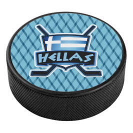 Grieks Ice Hockey Team Puck