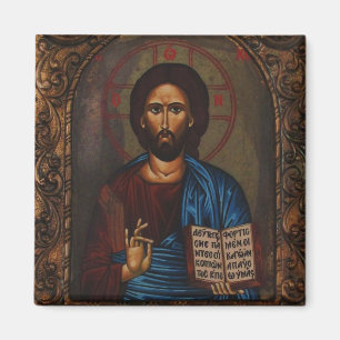 Grieks ICON CHRIST Magneet