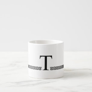 Grieks Initiaal Espresso Kop