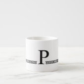 Grieks Initiaal Espresso Kop (Voorkant)