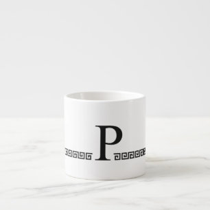 Grieks Initiaal Espresso Kop
