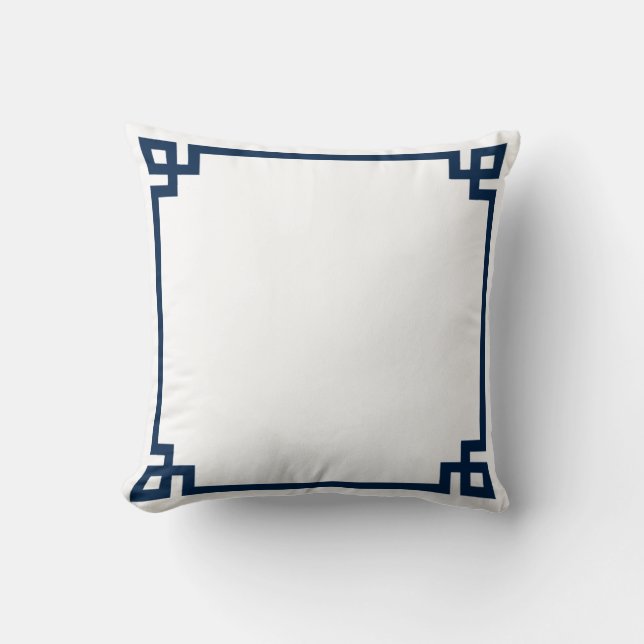 Grieks is het woord Pillow #griece #glamstyle Kussen (Voorkant)