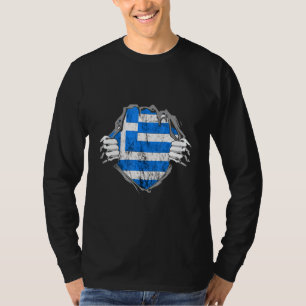 Grieks - katholieke voorgeschiedenis van griekenla t-shirt