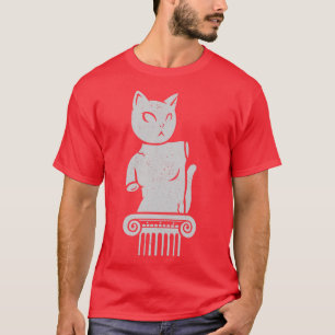 Grieks kattenbeeld Venus de Milo Venus de Meowlo T-shirt