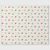 Grieks kerstpapier cadeaupapier (Vlak)