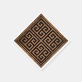 Grieks Key Pattern Ontwerp Servet (Hoek)