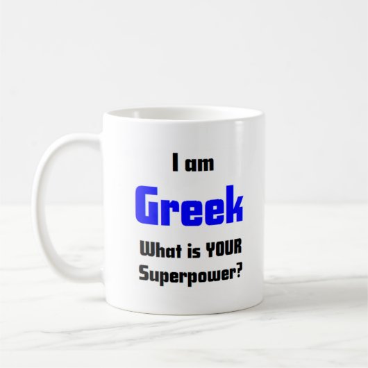 grieks koffiemok (Links)