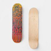 Grieks kolomskateboard persoonlijk skateboard (Voorkant)