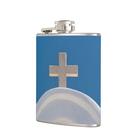 Grieks kruis heupfles (Links)