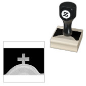 Grieks kruis rubberstempel (Gestempeld)