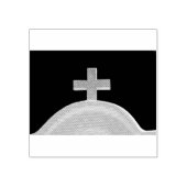 Grieks kruis rubberstempel (Afrduk)