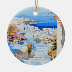 Grieks Kust 3 keramisch ornament
