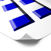 Grieks Logo Voetbal Gifts Poster (Hoek)
