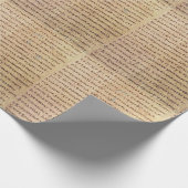 Grieks manuscript cadeaupapier (Hoek)