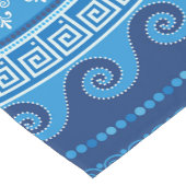 Grieks Mati Mataki - Griekse versiering van de oge Korte Tafelloper (Hoek)