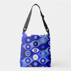 Grieks Mati Mataki - Matiasma Evil Eye blue Crossbody Tas