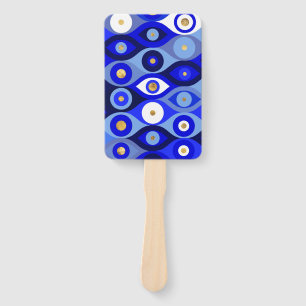 Grieks Mati Mataki - Matiasma Evil Eye blue Handwaaier