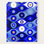 Grieks Mati Mataki - Matiasma Evil Eye blue Planner (Achterkant)