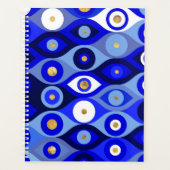 Grieks Mati Mataki - Matiasma Evil Eye blue Planner (Voorkant)