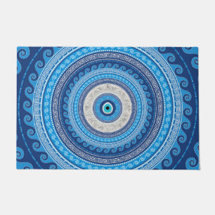 Grieks Mati Mataki - Matiasma Evil Eye ornamed #2 Deurmat