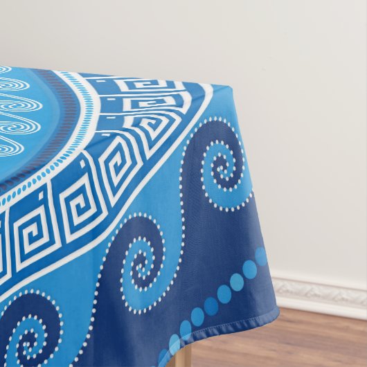 Grieks Mati Mataki - Matiasma Evil Eye ornamed #2 Tafelkleed (Voorbeeld)