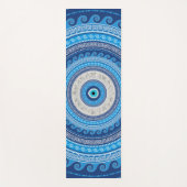 Grieks Mati Mataki - Matiasma Evil Eye ornamed #2 Yogamat (Voorkant)