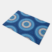 Grieks Mati Mataki - Matiasma Evil Eye ornament Deurmat (Schuin)