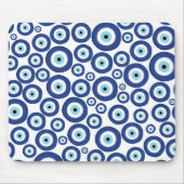 Grieks Mati Mataki - Matiasma Evil Eye Pattern #1 Muismat (Voorkant)