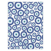 Grieks Mati Mataki - Matiasma Evil Eye Pattern #1 Tafelkleed (Voorkant)