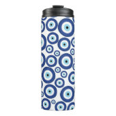 Grieks Mati Mataki - Matiasma Evil Eye Pattern #1 Thermosbeker (Voorkant)
