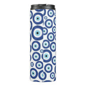 Grieks Mati Mataki - Matiasma Evil Eye Pattern #1 Thermosbeker (Achterkant)