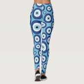 Grieks Mati Mataki - Matiasma Evil Eye Pattern #2 Leggings (Achterkant)