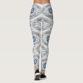Grieks Mati Mataki - Matiasma Evil Eye Pattern #3 Leggings (Achterkant)