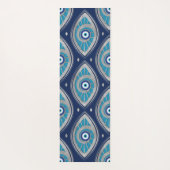 Grieks Mati Mataki - Matiasma Evil Eye Pattern #4 Yogamat (Achterkant)