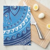 Grieks Mati Mataki - Matiasma - Oogboom voor het a Theedoek (Quarter Fold)