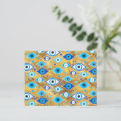 Grieks Mati Mataki - Matiasma Oogpatroon Briefkaart (Staand voorkant)