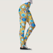 Grieks Mati Mataki - Matiasma Oogpatroon Leggings (Rechts)