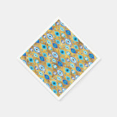 Grieks Mati Mataki - Matiasma Oogpatroon Servet (Hoek)