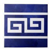 Grieks Meander Key Border Tegel Tegeltje (Voorkant)