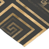 Grieks Meander Key patroon - gouden waterverf Korte Tafelloper (Hoek)